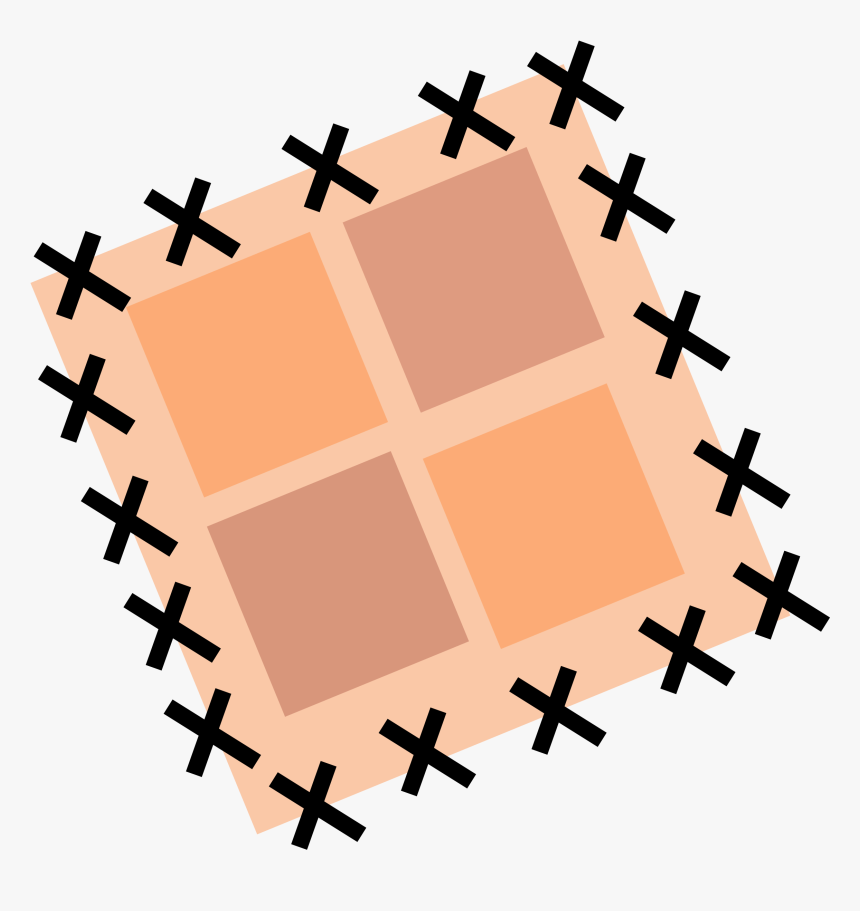 Fabric Patch Clipart, HD Png Download