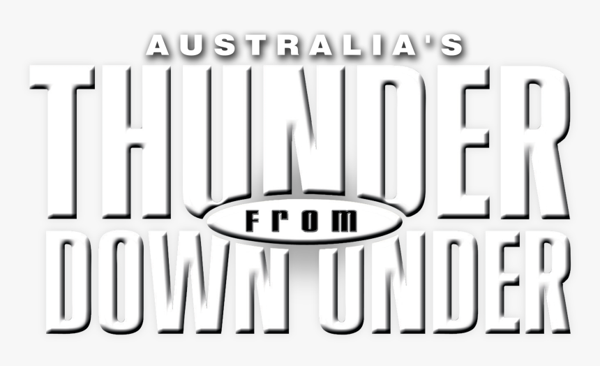 Thunder From Down Under Logo , Png Download - Thunder From Down Under Logo, Transparent Png