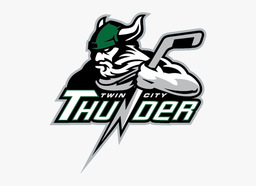 Twin City Thunder Usphl, HD Png Download