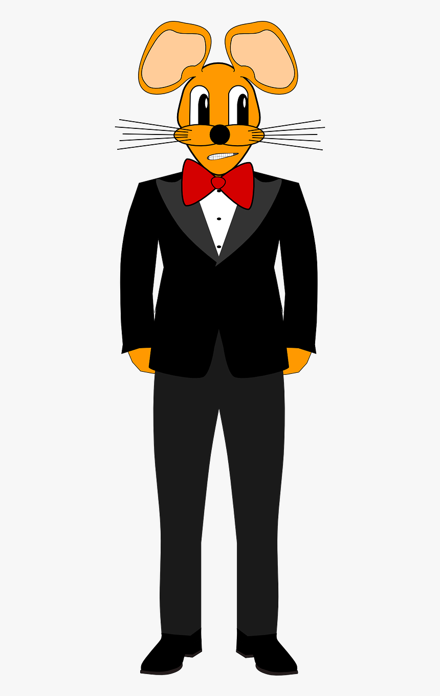 Mouse Tuxedo, HD Png Download