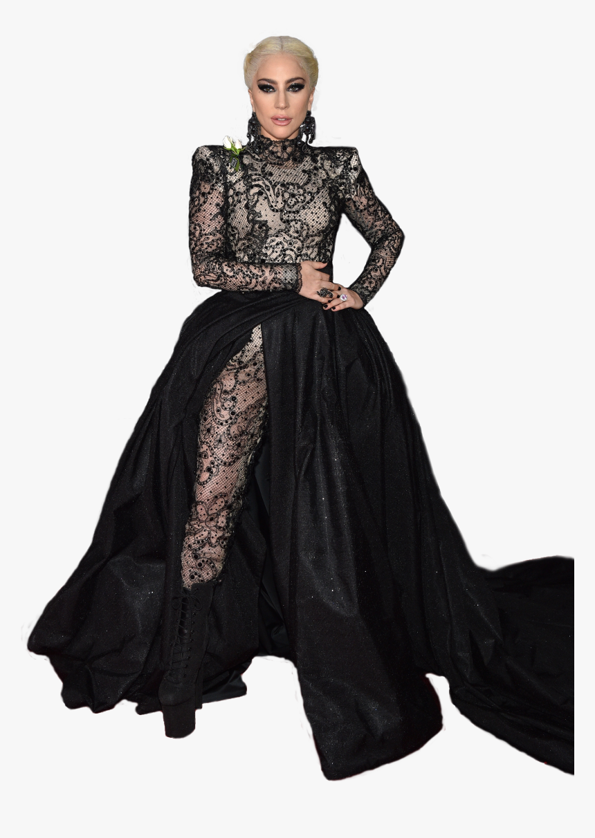 Lady Gaga Transparent 2018 , Png Download - Gown, Png Download