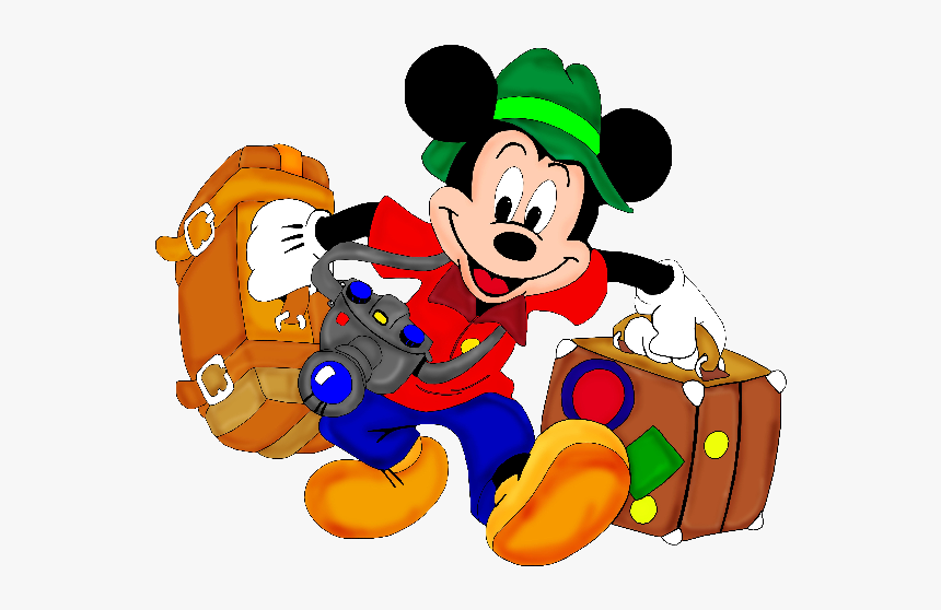 Disney World Characters Clipart - Vacation Clipart, HD Png Download