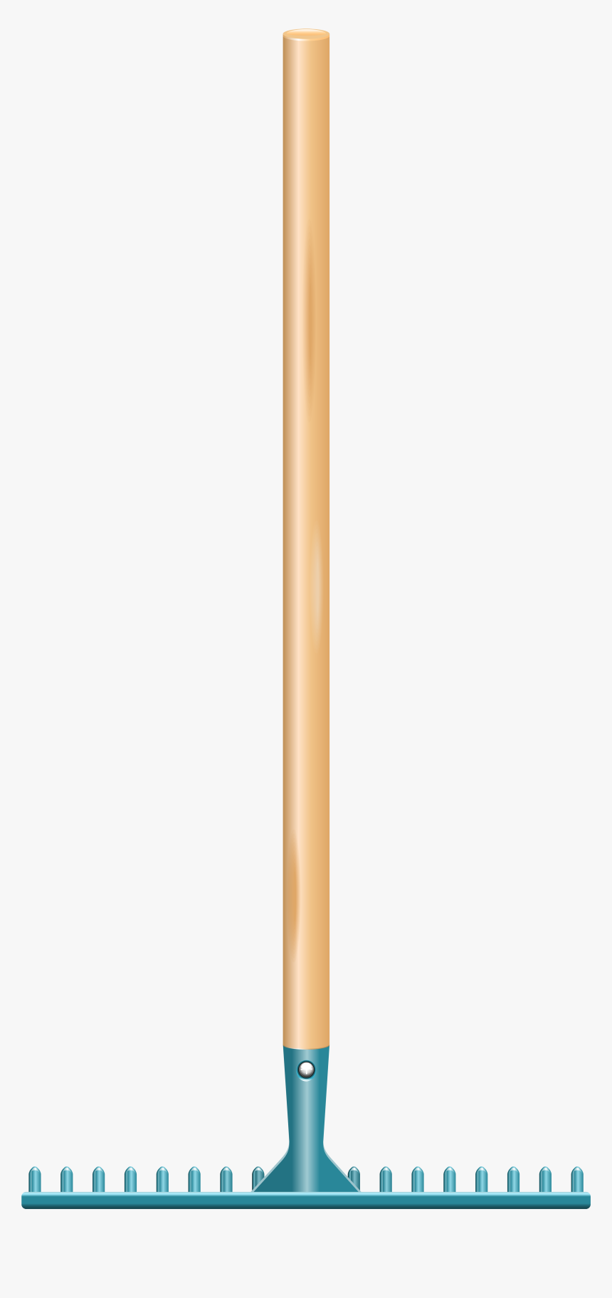 Garden Rake Png Clip Art - Clipart Transparent Garden Rake, Png Download