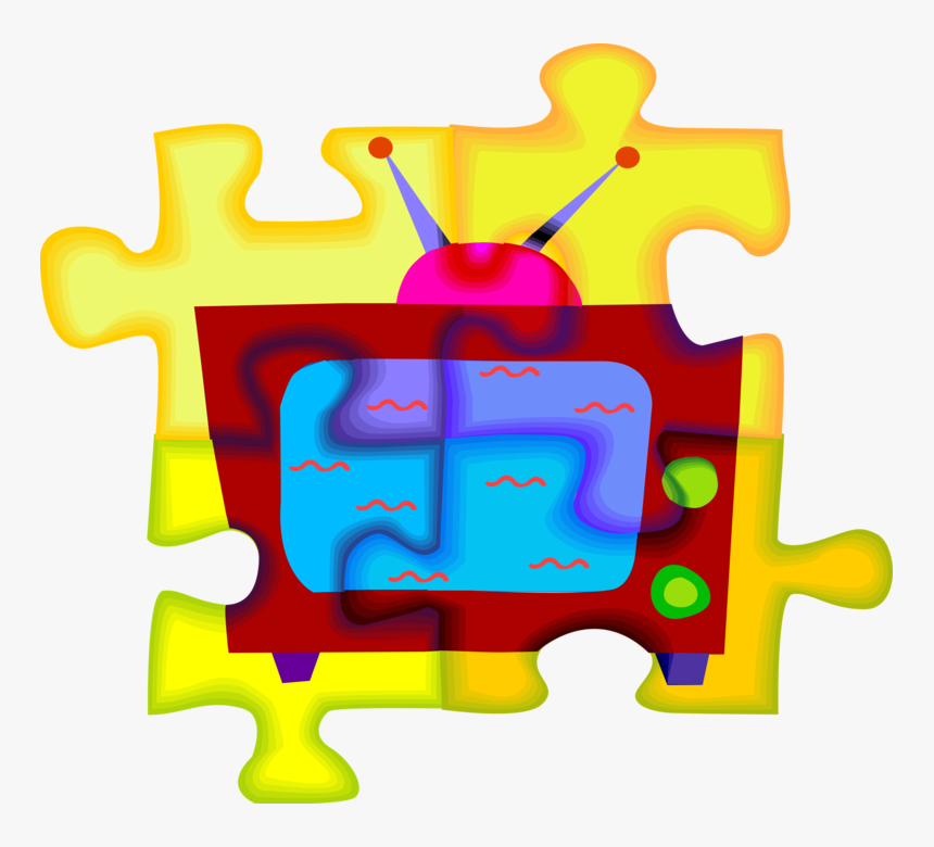 Vector Illustration Of Television Or Tv Telecommunication, HD Png Download