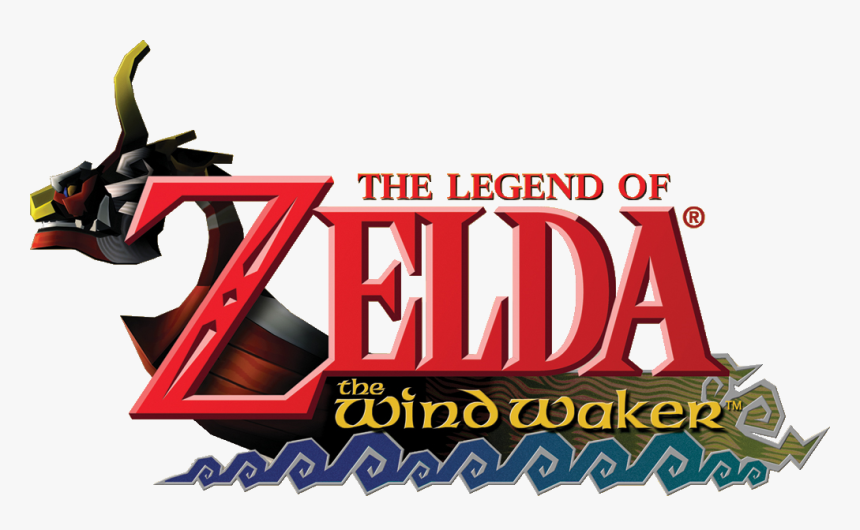 The Legend Of Zelda Logo Png Photo - Legend Of Zelda Wind Waker Logo, Transparent Png