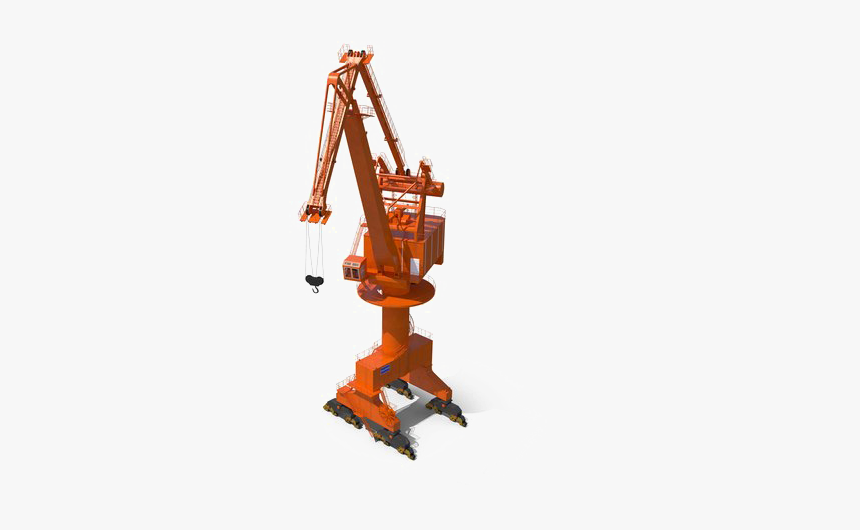 Crane Png Free Download - Shipyard Crane Png, Transparent Png