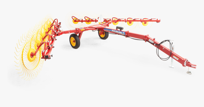 Procart™ Deluxe Carted Wheel Rakes - 1020 Duravee New Holland, HD Png Download