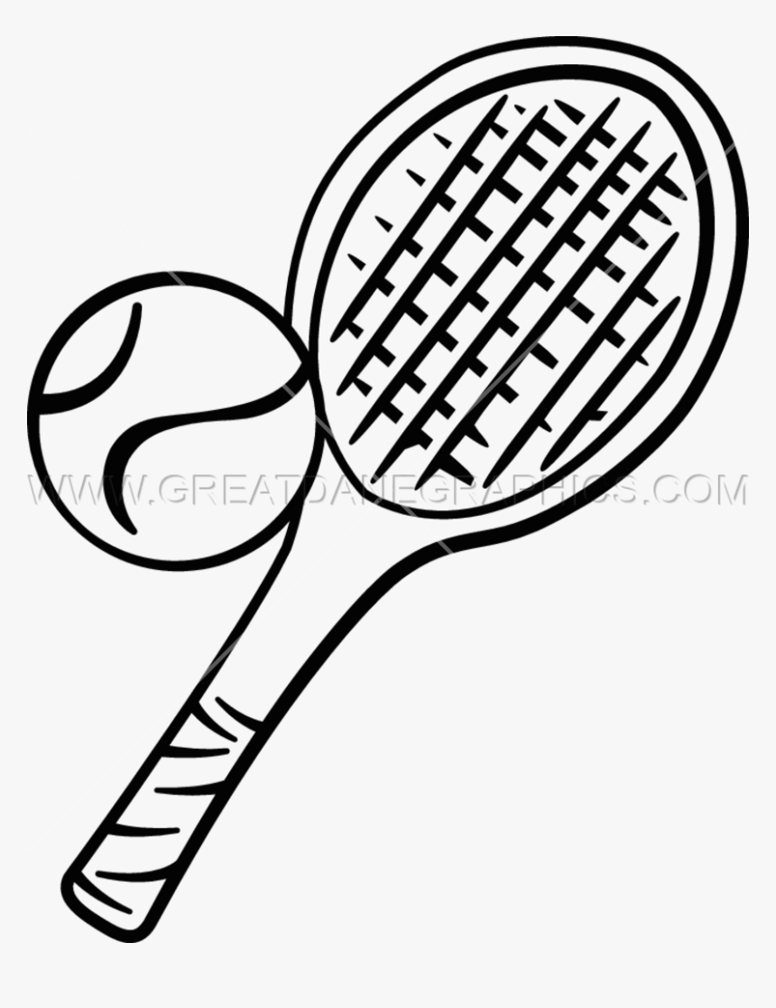 Match Drawing Tennis - Tennis Drawing Clipart, HD Png Download