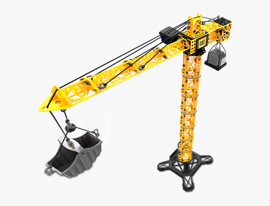 Cat Apprentice Machine Maker Tower Crane With Forklift - Oyuncak Kule Vinç Fiyatı, HD Png Download