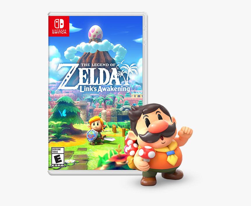Zelda Link's Awakening Switch Cover, HD Png Download