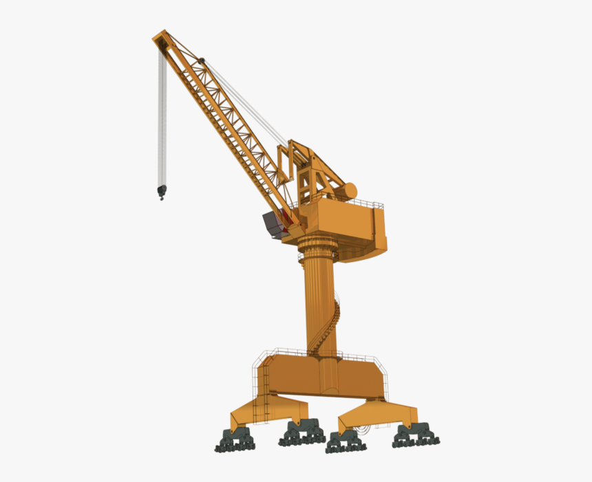 Port Crane Png, Transparent Png