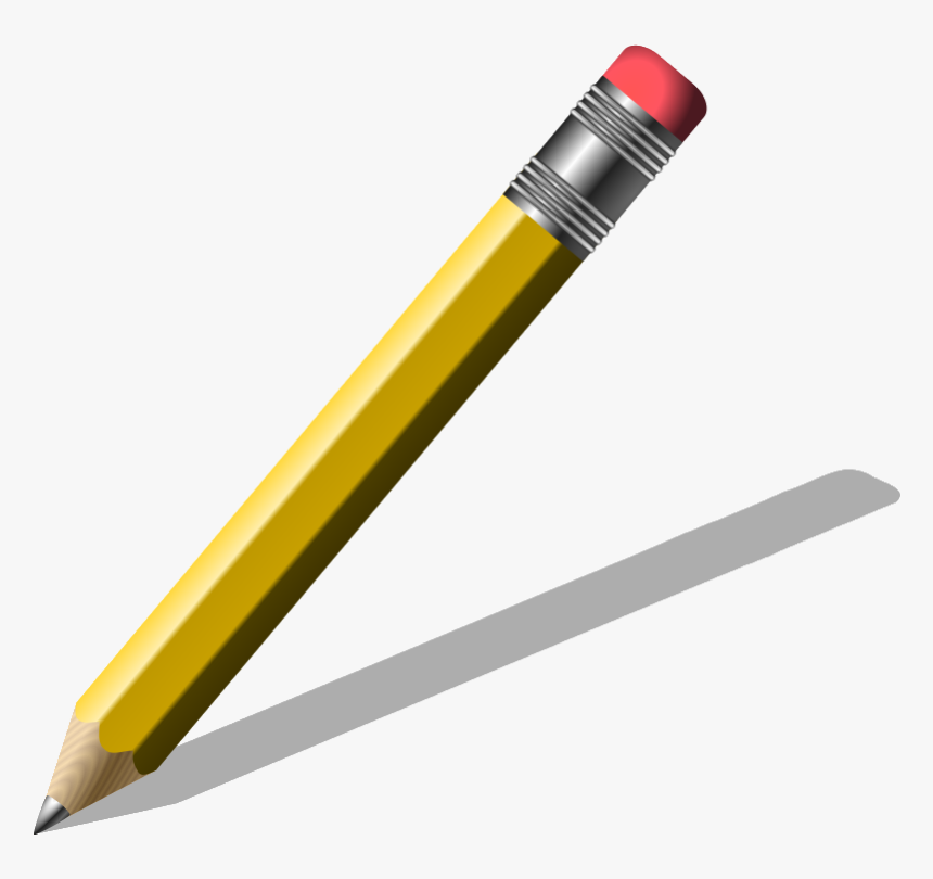 Pencil Free Images Of Clip Art On Transparent Png - Pencil Clipart, Png Download