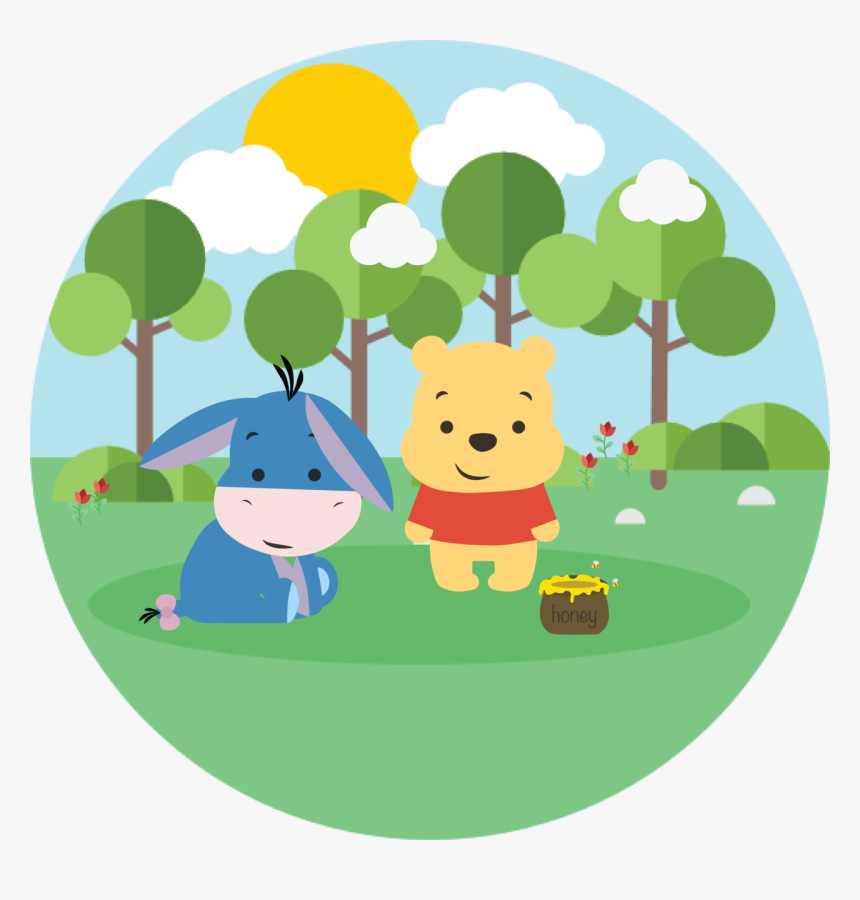 Transparent Eeyore Png - Winnie The Pooh And Eeyore Art, Png Download