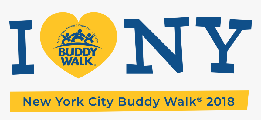 Bwnyc18 Logo Wide-1280x669 - Buddy Walk, HD Png Download