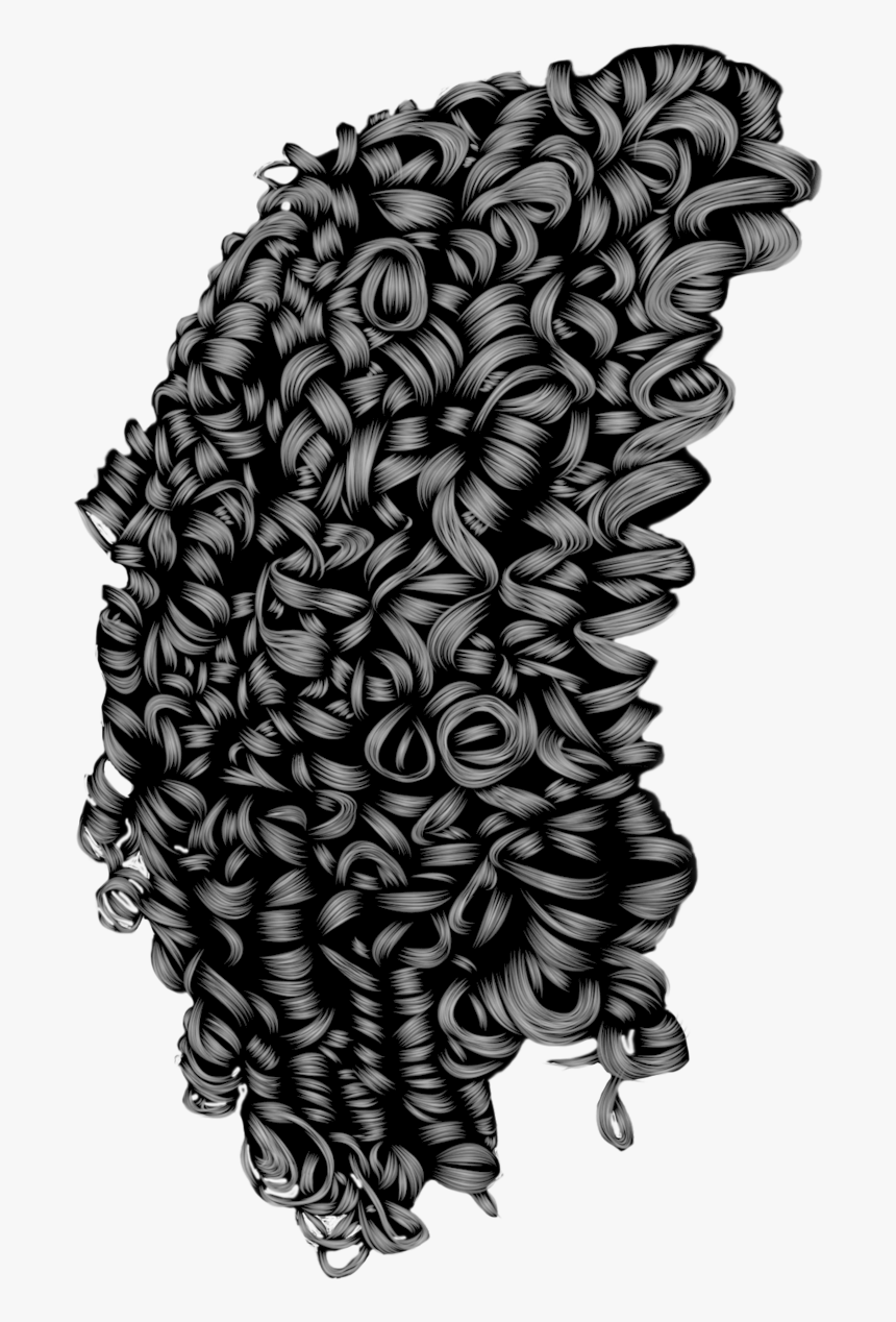 Hair Curls Png Image With Transparent Background - Transparent Background Curly Hair Png, Png Download