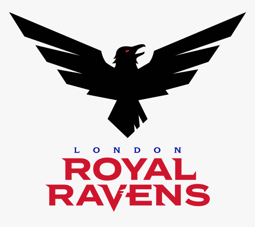 London Royal Ravenslogo Profile - Eagle, HD Png Download