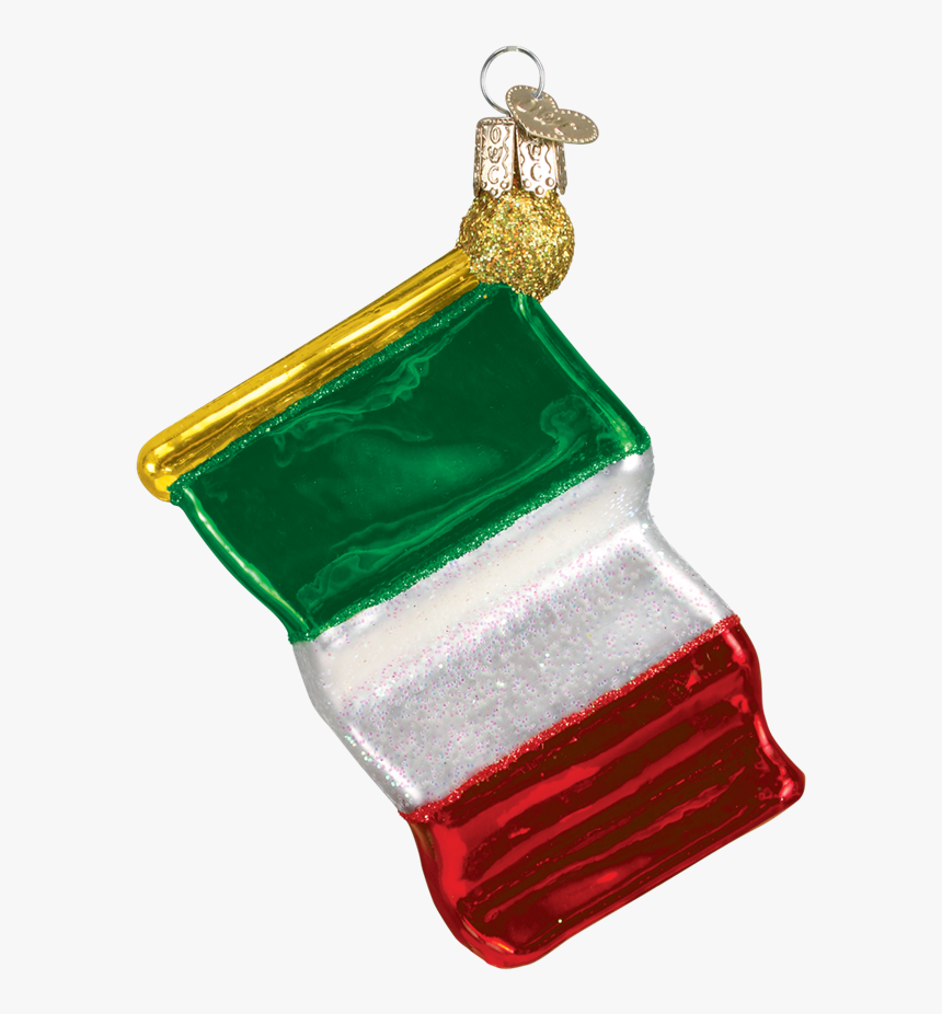 Old World Christmas Italian Flag Ornament - Flag, HD Png Download