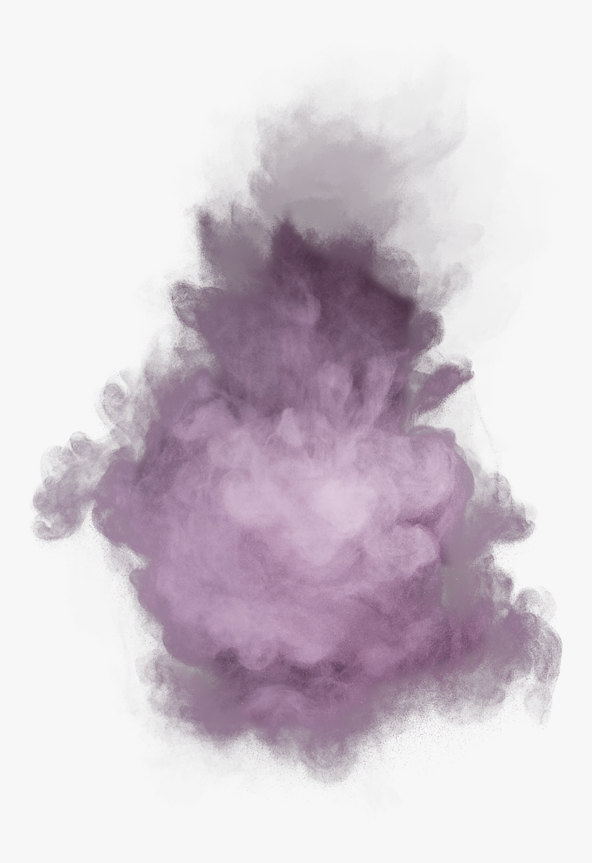 Purple Powder Explosive Material - Powder Explosion With Transparent Background, HD Png Download