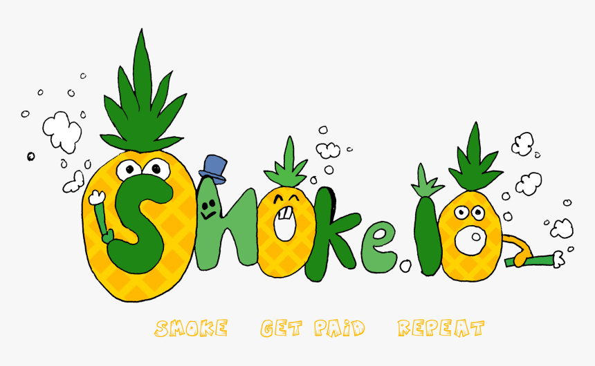 Pineapplesmokelogo - Cartoon, HD Png Download