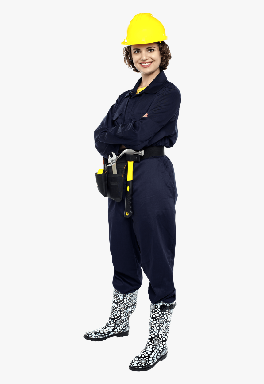 Women-worker - Females In Hard Hats, HD Png Download