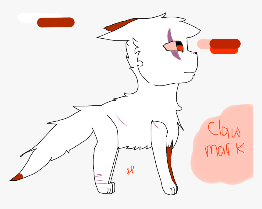 Clawmark Ref Sheet Galaxykittens - Cartoon, HD Png Download