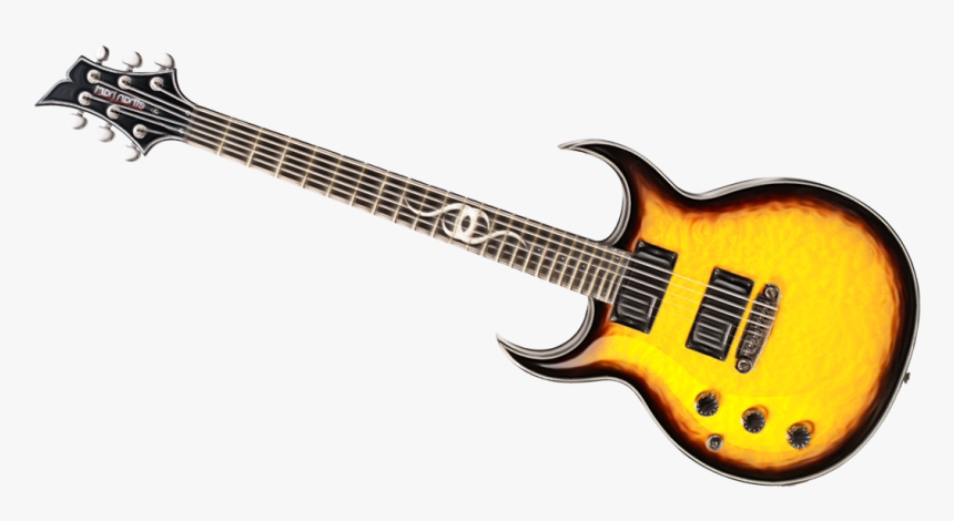 Bass Guitar Acoustic-electric Guitar Acoustic Guitar - Electric Guitar, HD Png Download