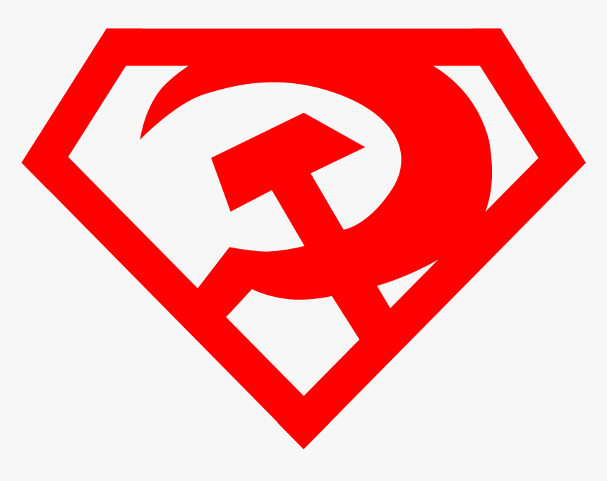 Heart,angle,area - Superman Logo Red Png, Transparent Png