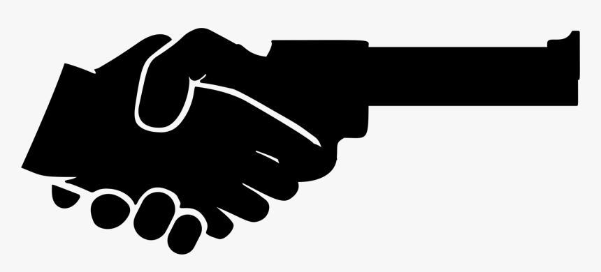 Photography - Silhouette Hand Shake Png, Transparent Png