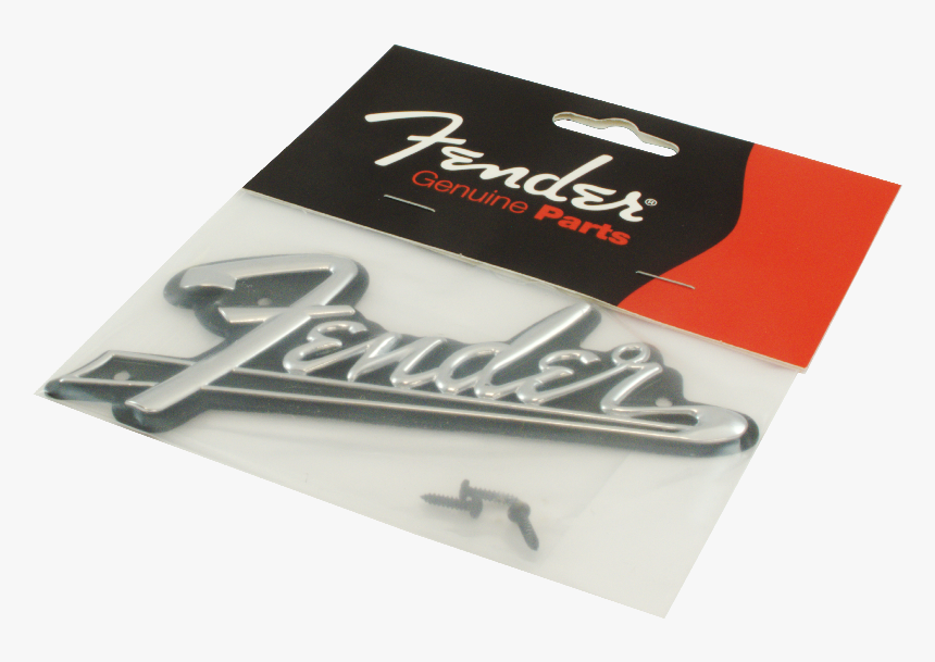 Fender, Blackface, Silver On Black Image - Iron, HD Png Download