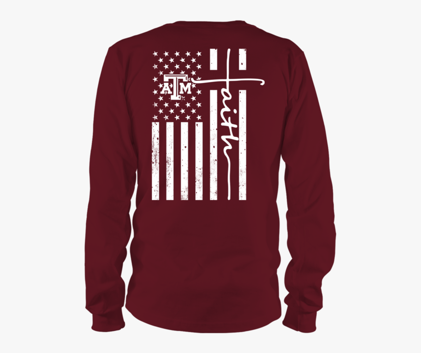 Texas A&m Aggies Cross Shape Flag Shirt - Texas Tech Red Raiders Shirt, HD Png Download