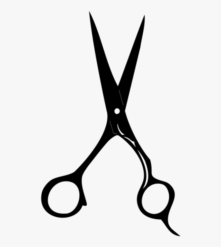 Barber Scissors Logo Png, Transparent Png
