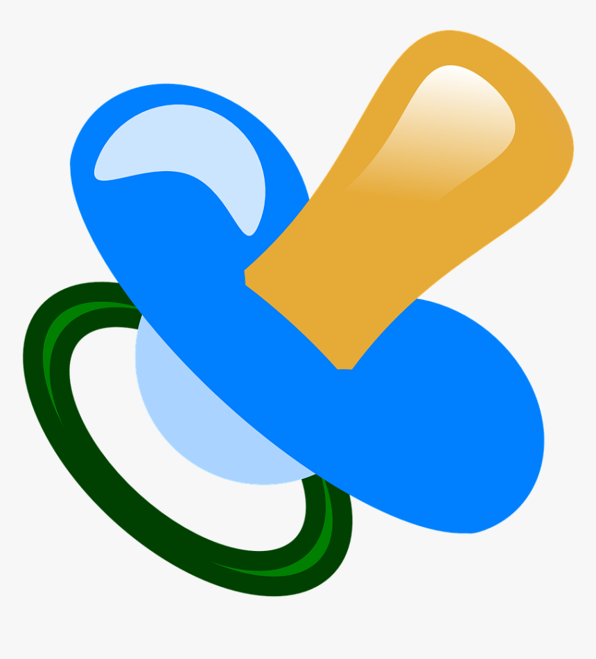 Pacifier Infant Child Breastfeeding Clip Art - Ciucciotto Png, Transparent Png