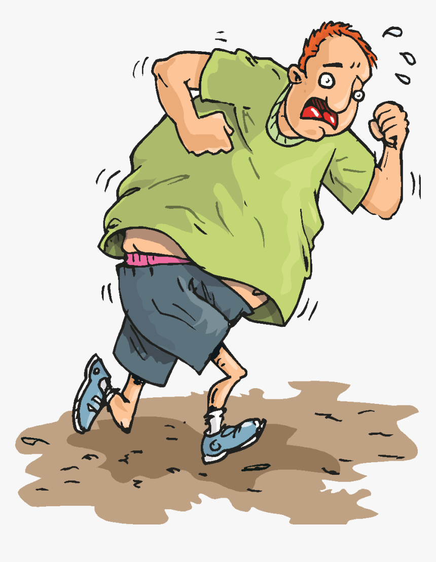 People Clipart Fat Chihuahua - Cartoon Fat Man Transparent, HD Png Download