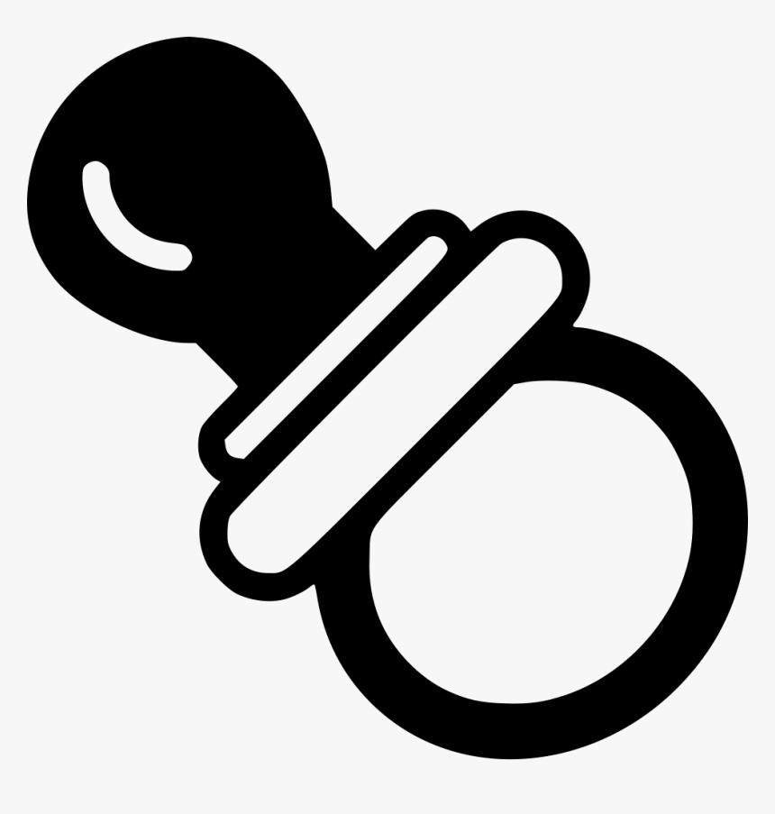 Pacifier - Baby Toy Icon Transparent Background, HD Png Download