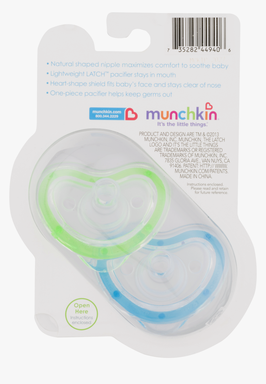 Transparent Pacifier Png - Munchkin, Png Download