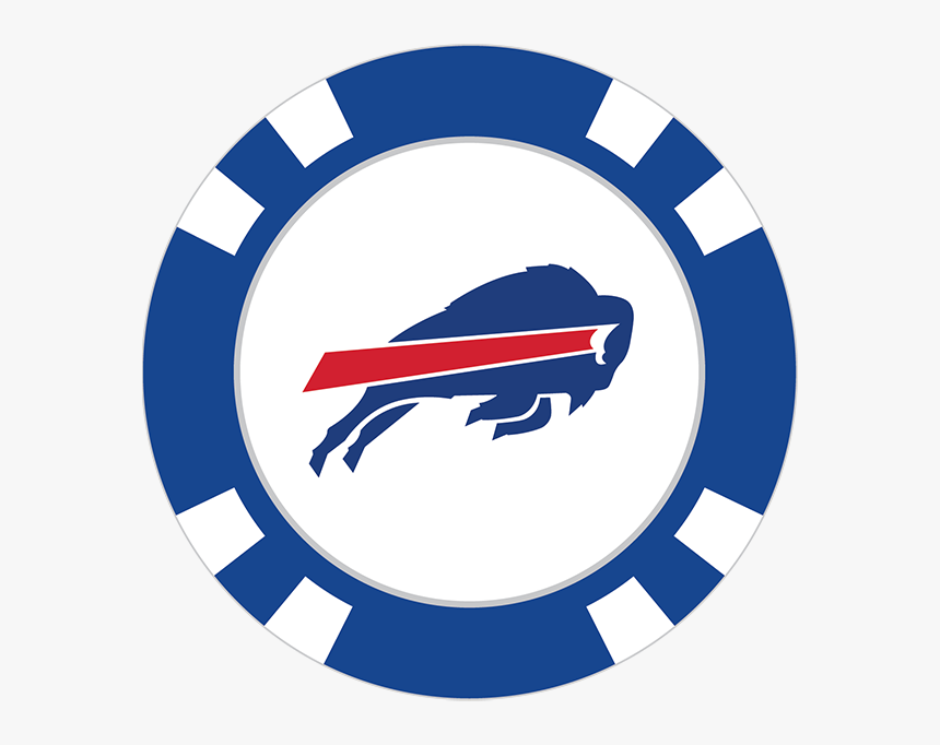 Buffalo Bills Poker Chip Ball Marker - Transparent Cleveland Indians Logo, HD Png Download