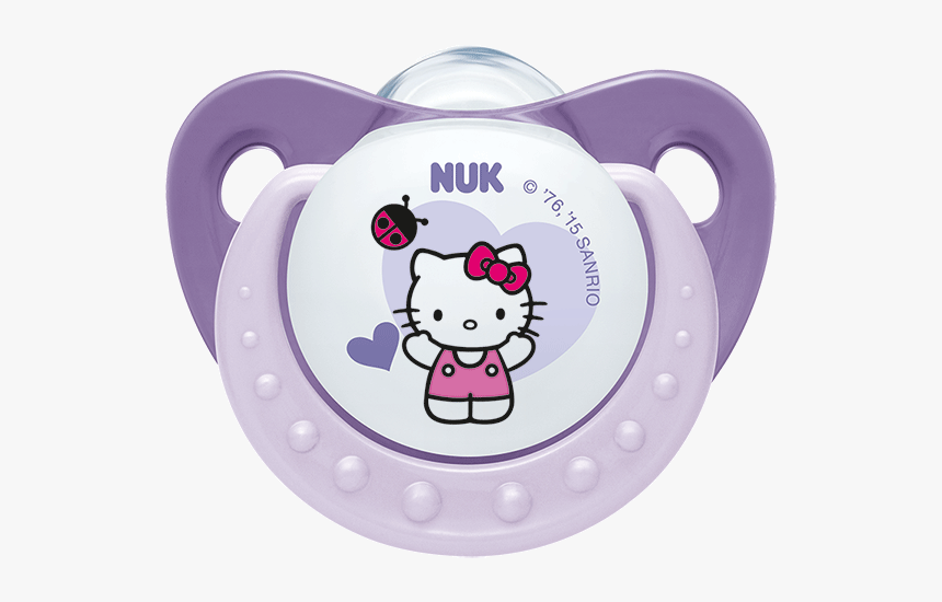 Nuk Hello Kitty Orthodontic Soother 
 Title Nuk Hello - Hello Kitty Wand, HD Png Download