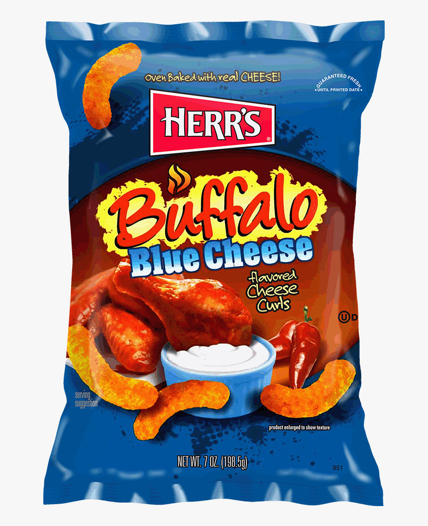 Herr's Buffalo Cheese Curl, HD Png Download