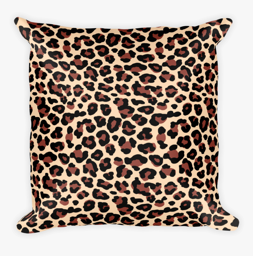 Leopard Print Pillow Swish Embassy 
 Class - Leopard Pillow Png, Transparent Png