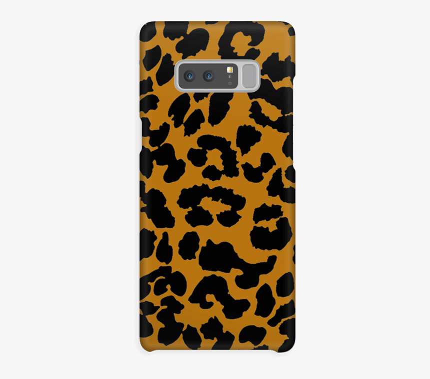 Leopard Print Case Galaxy Note8 - Iphone Case Png Leopard, Transparent Png