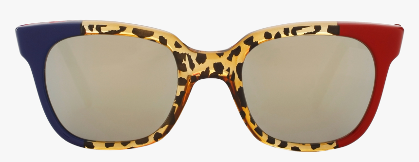 Sheriff And Cherry Acetate Wayfarer Sunglasses Leopard - Sun Glasses Woman Png, Transparent Png