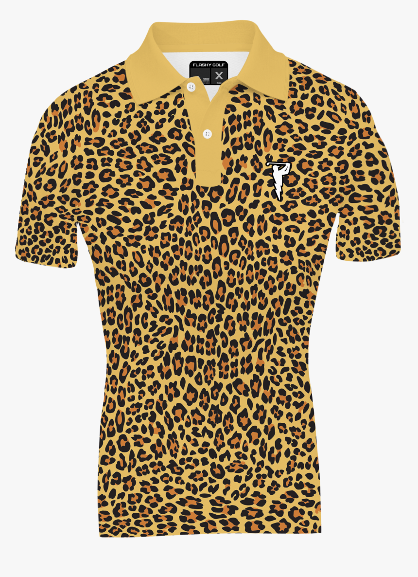 Leopard Golf Shirts, HD Png Download , Transparent Png Image PNGitem