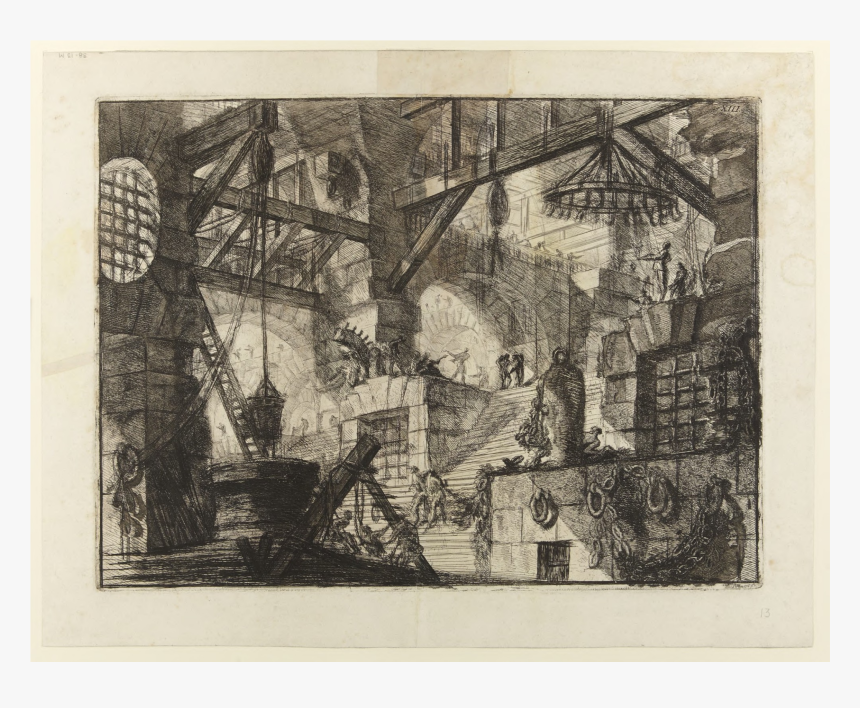 Giovanni Battista Piranesi Carceri D Invenzione, HD Png Download