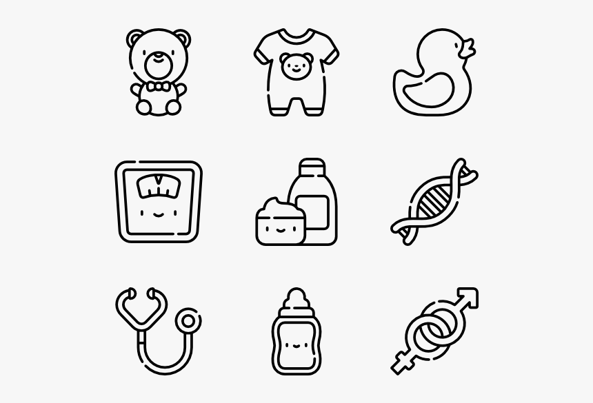 Maternity - Baby Clothes Icon Png, Transparent Png