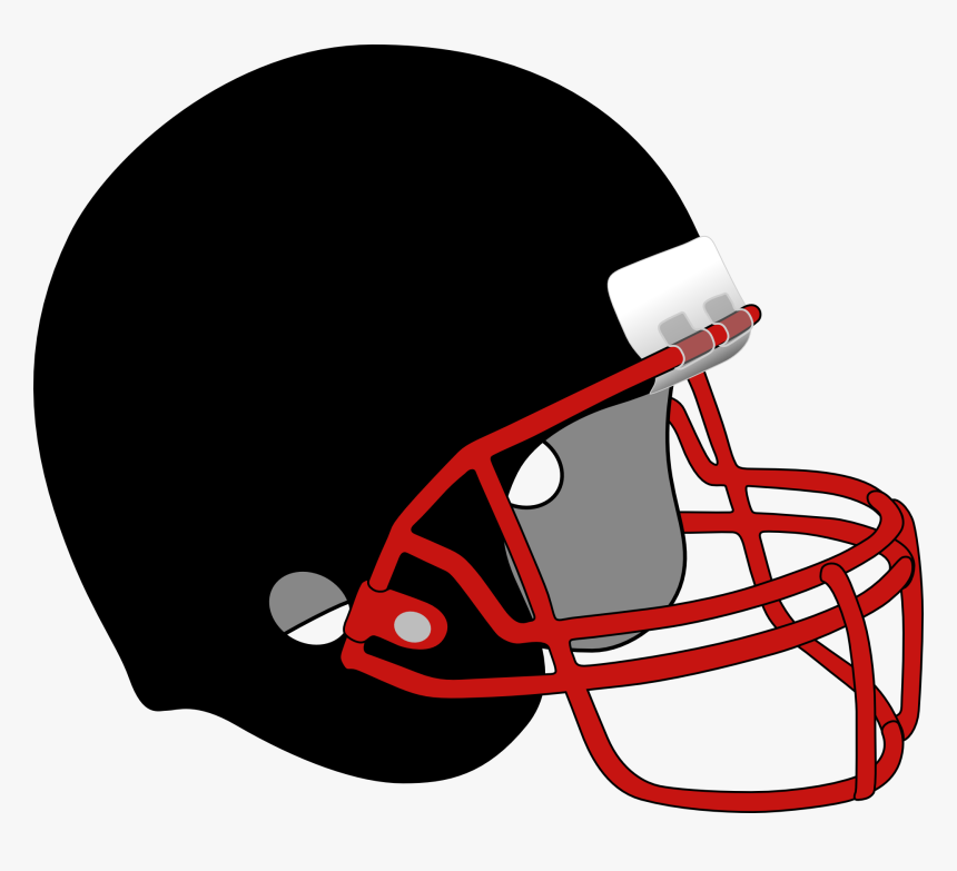 American Football Helmets Clip Art - Orange And Blue Football Helmet, HD Png Download