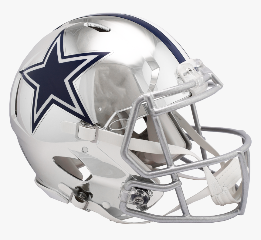 Cowboys Chrome Speed Authentic - Cowboys Chrome Helmet Authentic, HD Png Download