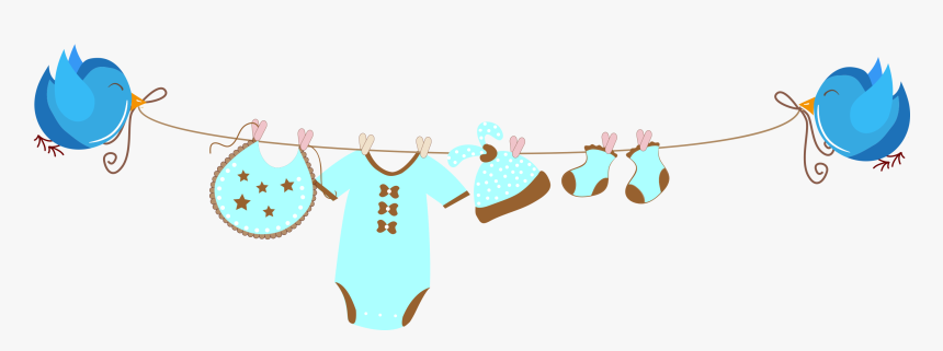 Baby Clothes Line Png, Transparent Png