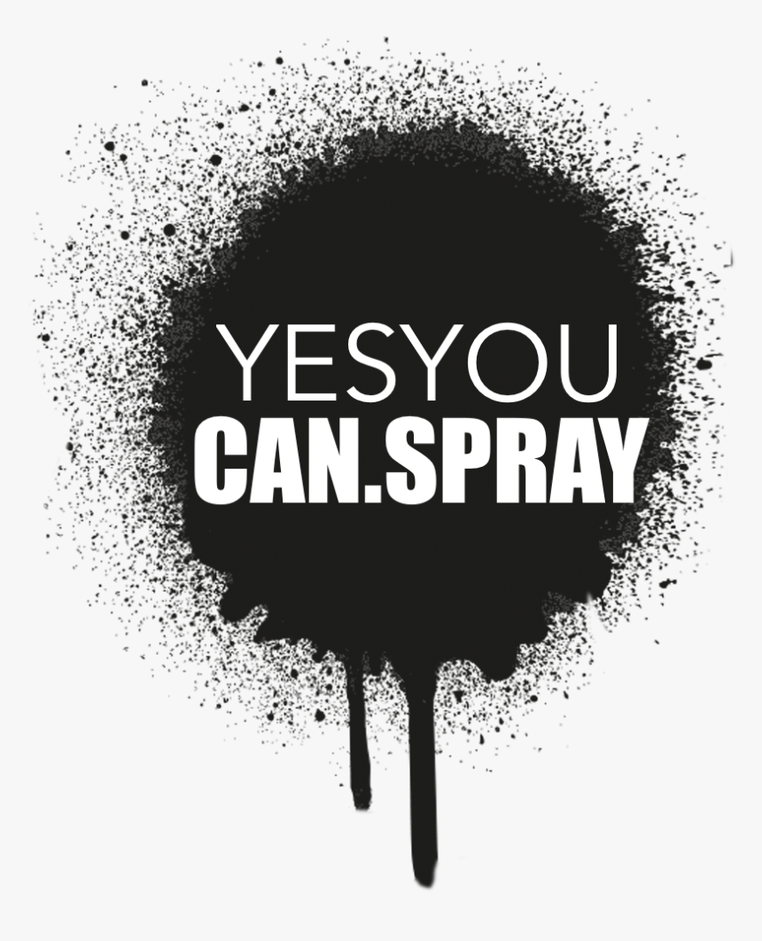 Yesyoucan - Spray - Medical Spray Paint Art, HD Png Download
