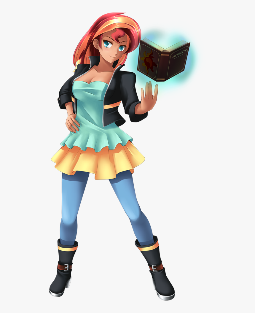 Sfm Sunset Shimmer Png, Transparent Png