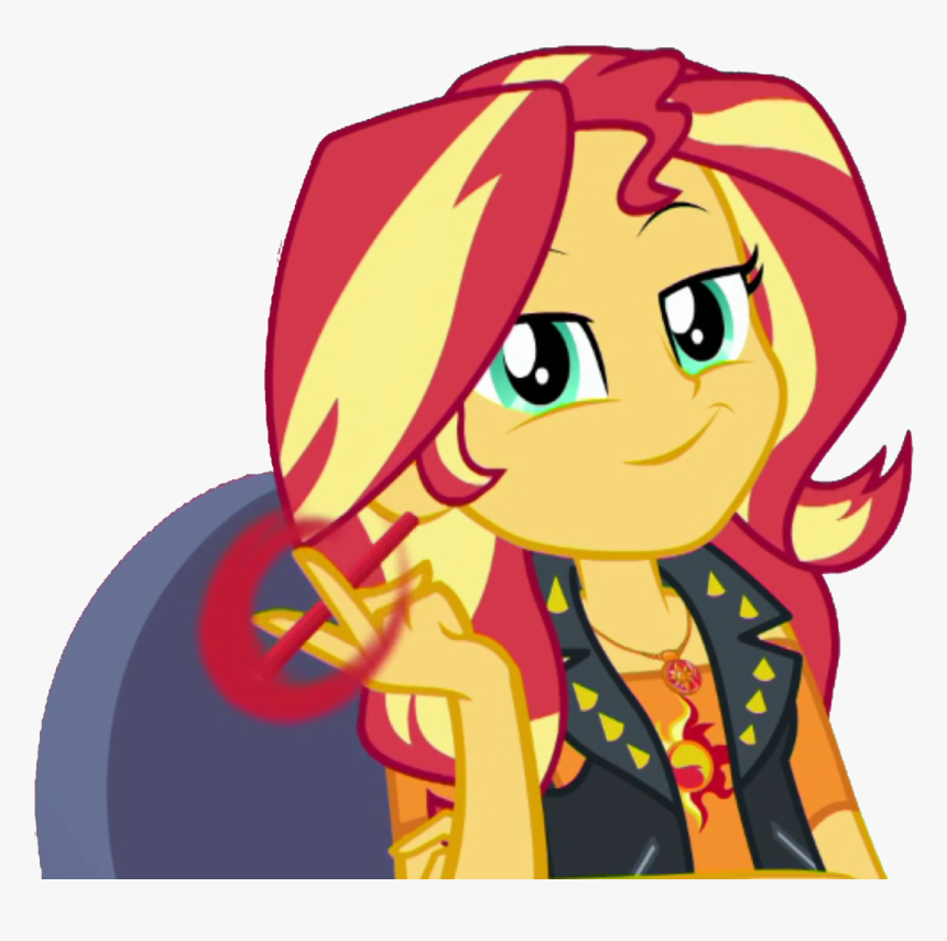 Thebar, Chair, Confident, Equestria Girls, Equestria - Mlp Eg Fourth Wall, HD Png Download